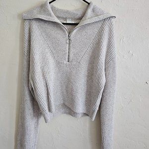 Turtle Neck Zip Up